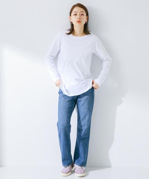 URBAN RESEARCH Sonny Label(アーバンリサーチサニーレーベル)/ベーシックヘムレイヤーラウンドロングスリーブTシャツ/img06