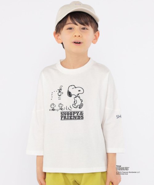 SHIPS KIDS(シップスキッズ)/SHIPS KIDS:100～130cm / スヌーピー 7分袖 TEE/img01