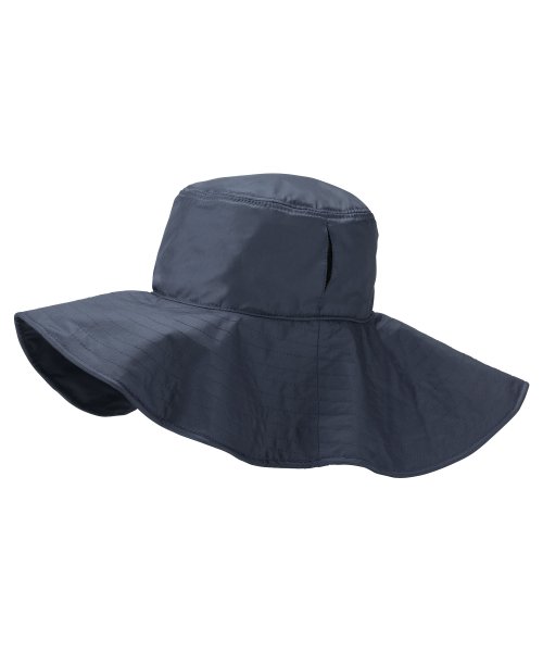 Wpc．(Wpc．)/【Wpc.公式】帽子 UVO(ウーボ) UVハット レディース ハット 遮光 遮熱 UVカット あご紐付き 折りたたみ 洗濯可能 無地 /img13