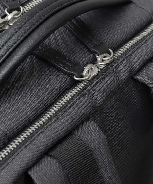 YAKPAK ヤックパック 撥水加工 ヘザーカラー スクエア ビジネスリュック スマートリュック バックパック 大容量 23L 通勤 通学 ビジネス 仕事 ■Point YAKPAK ヤックパック 撥水加工 通勤 1層目 0cm 2層目 0cm/マチ