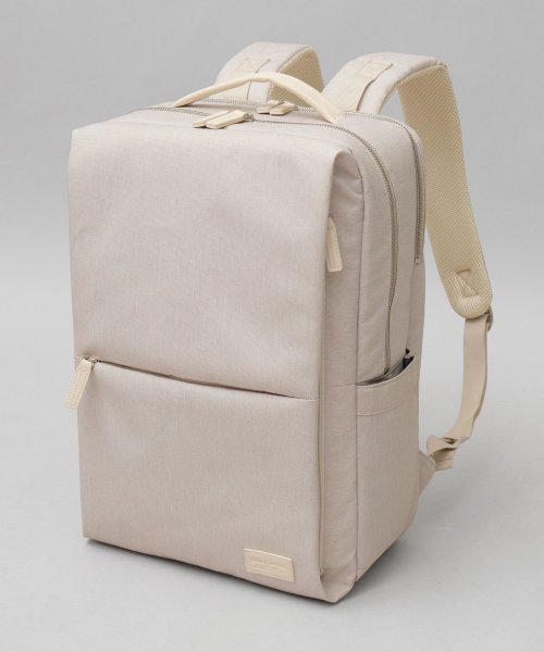 YAKPAK ヤックパック 撥水加工 ヘザーカラー スクエア ビジネスリュック スマートリュック バックパック 大容量 23L 通勤 通学 ビジネス 仕事 ■Point YAKPAK ヤックパック 撥水加工 通勤 1層目 0cm 2層目 0cm/マチ