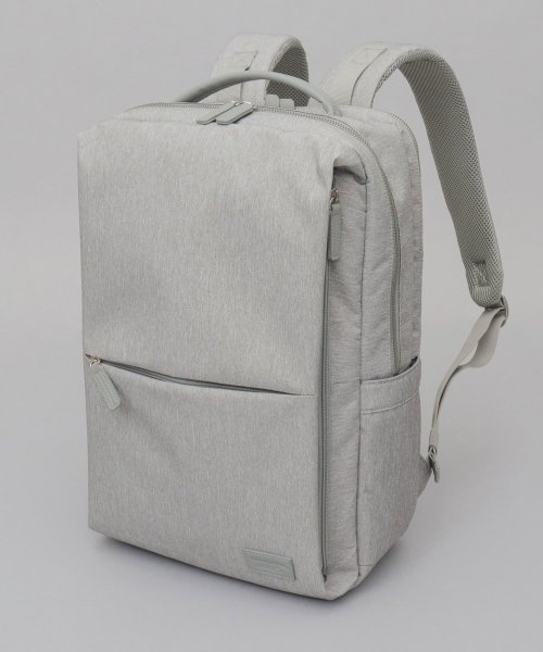 YAKPAK ヤックパック 撥水加工 ヘザーカラー スクエア ビジネスリュック スマートリュック バックパック 大容量 23L 通勤 通学 ビジネス 仕事 ■Point YAKPAK ヤックパック 撥水加工 通勤 1層目 0cm 2層目 0cm/マチ