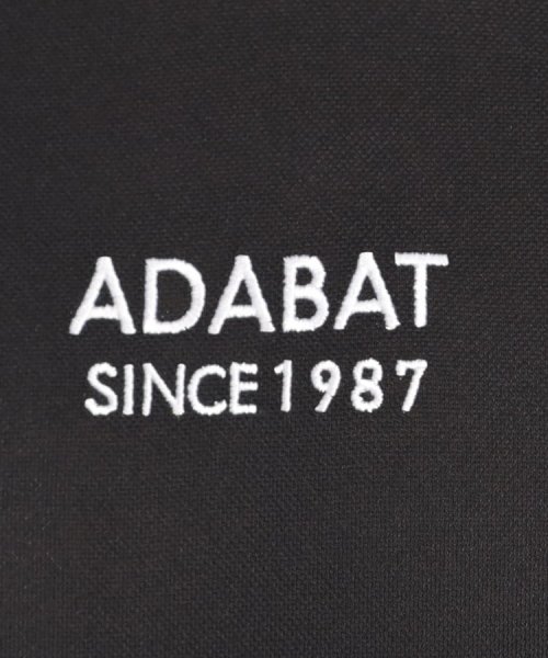 adabat(アダバット)/【UVカット／吸水速乾】ロゴデザイン モックネック半袖プルオーバー/img64
