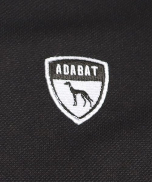 adabat(アダバット)/【UVカット／吸水速乾】ロゴデザイン モックネック半袖プルオーバー/img65