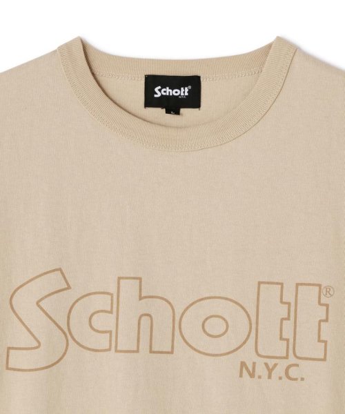 Schott(ショット)/T－SHIRT "BASIC LOGO"/Tシャツ "ベーシックロゴ/img15