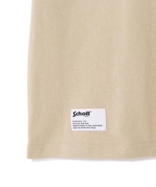 Schott(ショット)/T－SHIRT "BASIC LOGO"/Tシャツ "ベーシックロゴ/img18