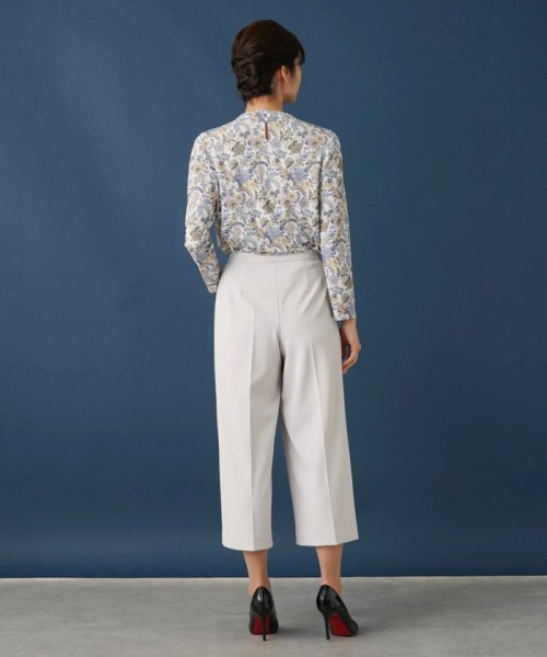 ワイドクロップドパンツ B80