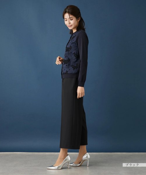 ワイドクロップドパンツ B80