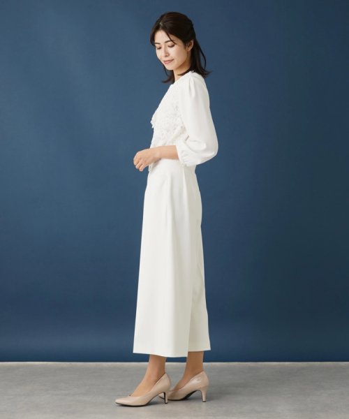 ワイドクロップドパンツ B80