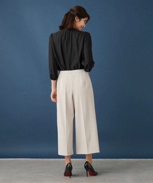 ワイドクロップドパンツ B80