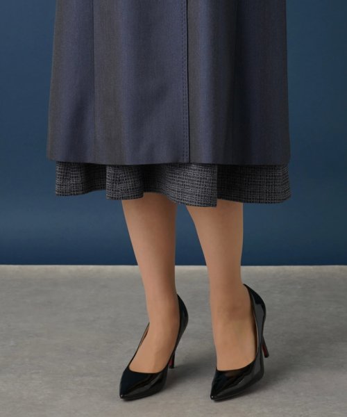 スタンドカラーコート 