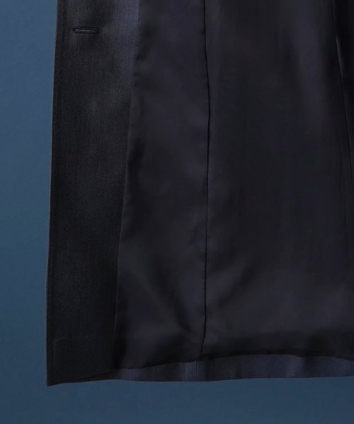 スタンドカラーコート 