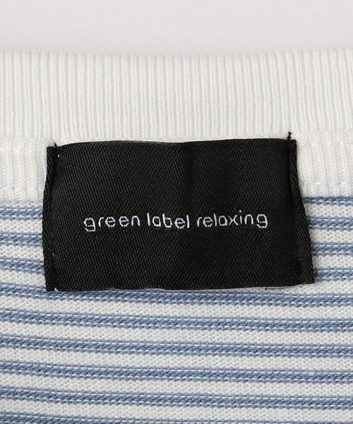 green label relaxing(グリーンレーベルリラクシング)/クリアボーダー クルーネック Tシャツ/img15