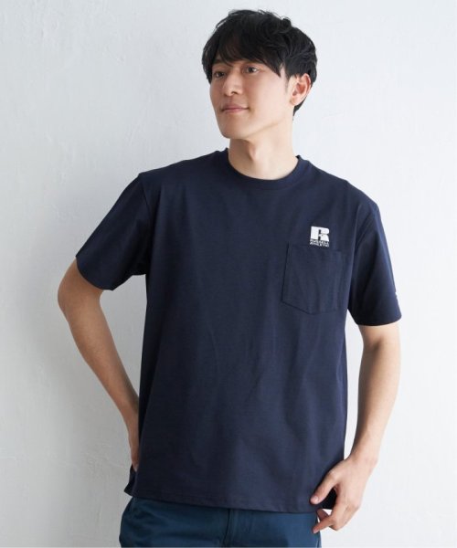 ikka(イッカ)/【吸水速乾】RUSSELL ATHLETIC ラッセルアスレチック ドライパワーポケTシャツ/img03