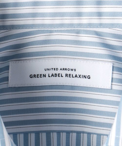 green label relaxing(グリーンレーベルリラクシング)/コットン オルタネイトストライプ スタンダード タブカラー ドレスシャツ －イージーアイロン－/img19