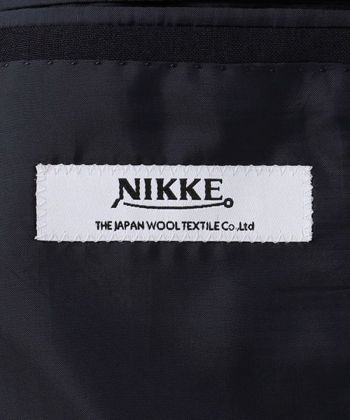 green label relaxing(グリーンレーベルリラクシング)/NIKKE シャドウストライプ 2B HC/RV スーツジャケット/img20
