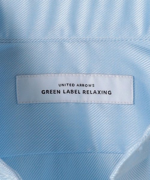 green label relaxing(グリーンレーベルリラクシング)/コットン フレンチツイル スタンダード ワイドカラー ドレスシャツ －イージーアイロン－/img17