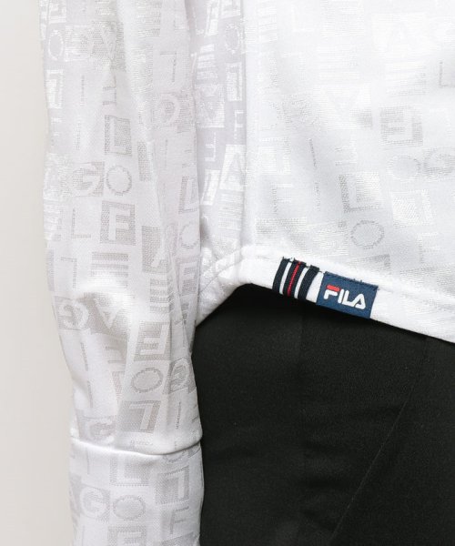 FILA GOLF(フィラゴルフ（レディース）)/ナガソデ シャツ ガラ/img05