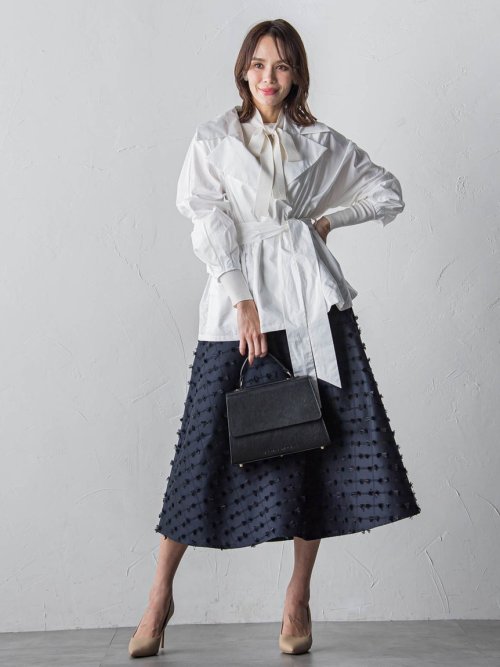 ファリーロ撥水ショートトレンチ≪手洗い可能≫ 