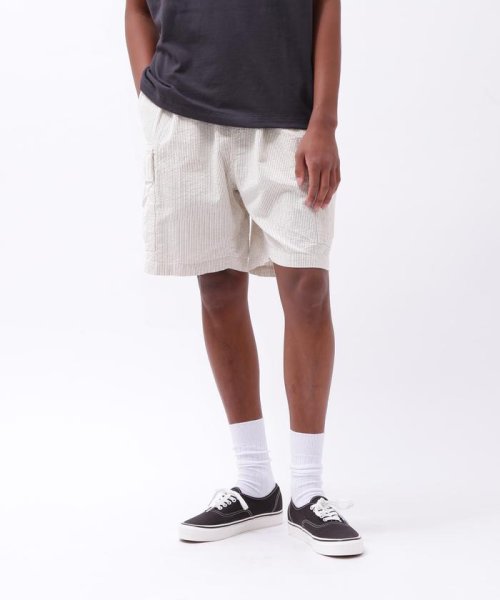 AVIREX(AVIREX)/SUCKER STRIPE VACATION CARGO SHORTS/img02