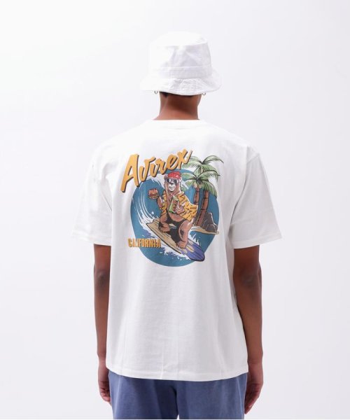 AVIREX(AVIREX)/《WEB&DEPOT限定》SURFING BEAR T－SHIRT / サーフィン ベア Tシャツ / AVIREX / アヴィレックス/img11