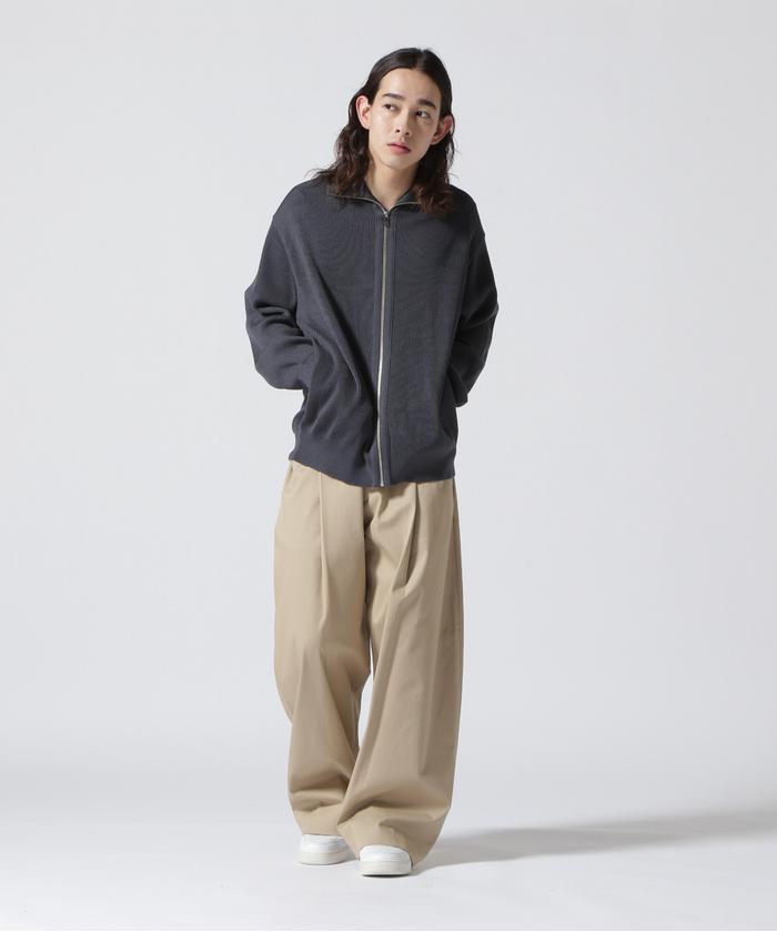 YOKE RIB ZIP-UP CARDIGAN サイズ2