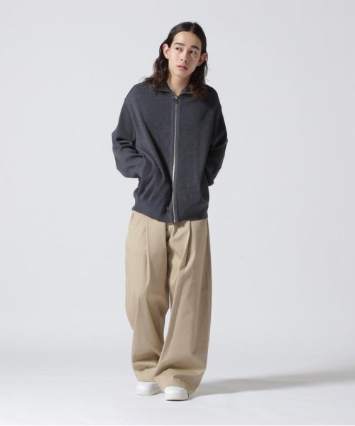 YOKE/ヨーク/RIB ZIP UP CARDIGAN ZIP UP