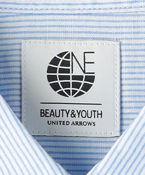 BEAUTY&YOUTH UNITED ARROWS(ビューティーアンドユース　ユナイテッドアローズ)/＜one BEAUTY&YOUTH＞ コットンポプリン ストライプ レギュラーフォルム シャツ/img07