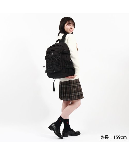 X-girl(エックスガール)/エックスガール リュック 通学 X－girl リュックサック 軽量 おしゃれ A4 28L BUNGEE CORD BACKPACK 105234053005/img02