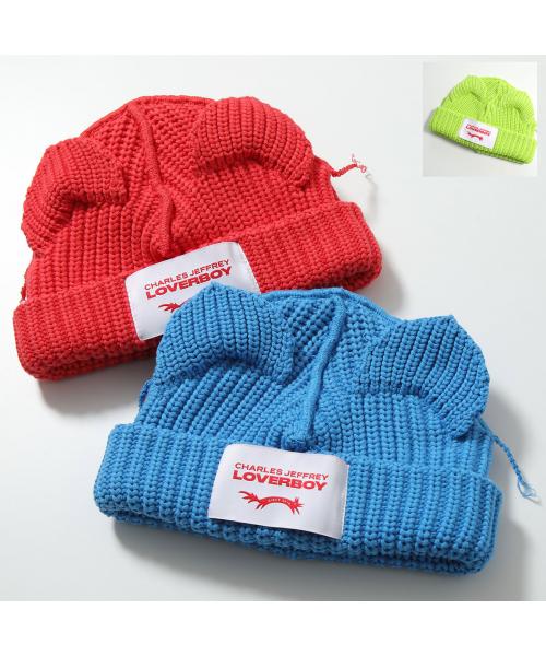 セール】CHARLES JEFFREY LOVERBOY ニット帽 CHUNKY EARS BEANIE(505894774) | チャールズジェフリー  ラバーボーイ(CHARLES JEFFREY LOVERBOY) - MAGASEEK