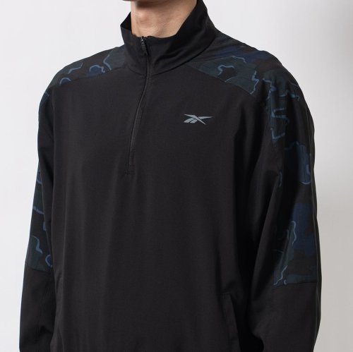 Reebok(Reebok)/トレイン モーション カモ 1/4 ジップトップ / TRAIN MOTION CAMO 1/4 ZIP TOP /img02