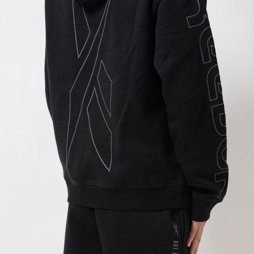 Reebok(Reebok)/ロゴ マッシュアップ フーディー / RI LOGO MASH UP HOODIE /img04