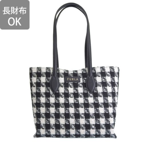 FURLA(フルラ)/FURLA フルラ ERA S TOTE エラ ギンガムチェック トート バッグ Sサイズ/img01