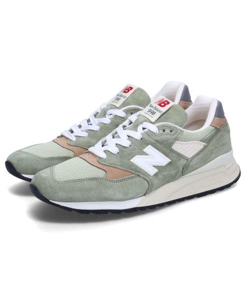 ニューバランス new balance 998 スニーカー メンズ Dワイズ MADE IN USA グリーン U998GT TMF2633428703(20038円)