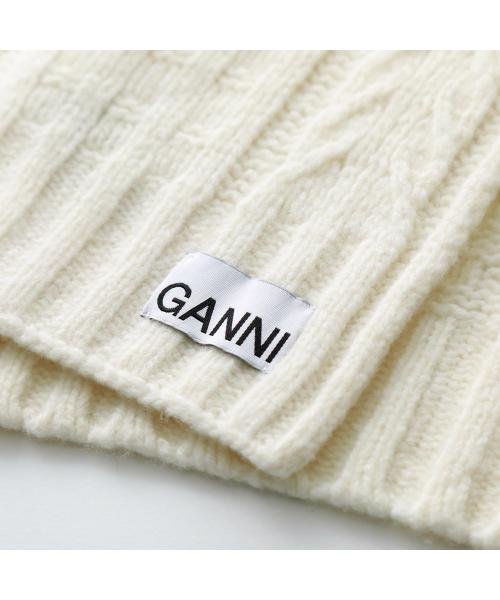GANNI マフラー Cable Scarf ケーブルスカーフ A5113 A5364 5888 Cable GANNI マフラー Scarf ケーブルスカーフ A5113 A5364