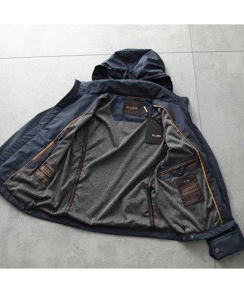MOORER ジャケット DUCCIO SKT フード付き ジップアップ ジャケット DUCCIO SKT フード付き