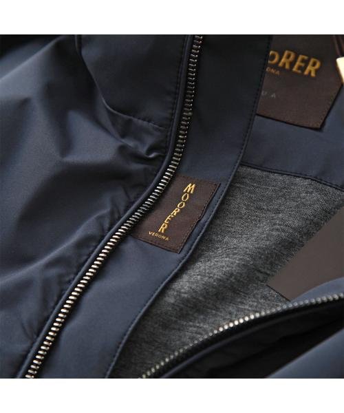 MOORER ジャケット DUCCIO SKT フード付き ジップアップ ジャケット DUCCIO SKT フード付き
