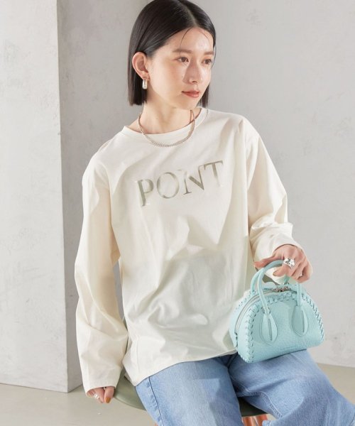 SHIPS WOMEN(シップス　ウィメン)/ローズ ペトール ロング スリーブ プリント TEE 24SS ◇/img39