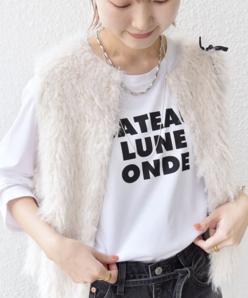 SHIPS WOMEN(シップス　ウィメン)/ローズ ペトール ロング スリーブ プリント TEE 24SS ◇/img41