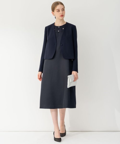 【APPLAUDIR】クリアジョーゼット 3WAYコンパクトジャケット 商品説明2023 Autumn & WinterAPPLAUDIR（アプロディール）APPLAUDIR（ア G1829821618(14157円)