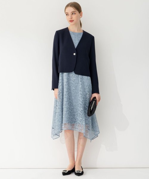 【APPLAUDIR】クリアジョーゼット 3WAYコンパクトジャケット 商品説明2023 Autumn & WinterAPPLAUDIR（アプロディール）APPLAUDIR（ア G1829821618(14157円)