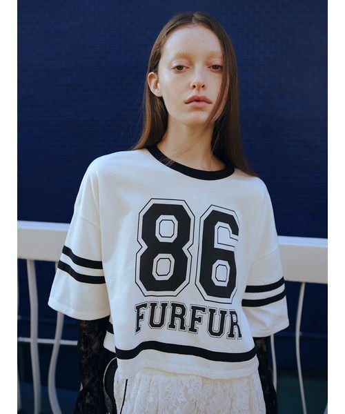 FURFUR(FURFUR)/オーバーフットボールTシャツ/img01