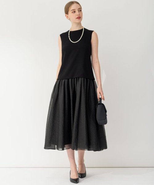 【APPLAUDIR】クリアジョーゼットコンビ ドレス ドレス U2365326218(18216円)