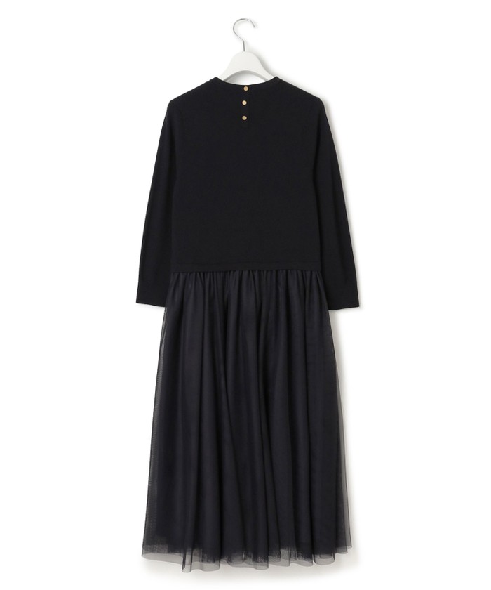 洗える】チュールコンビ ワンピース(505896138)｜阪急百貨店公式