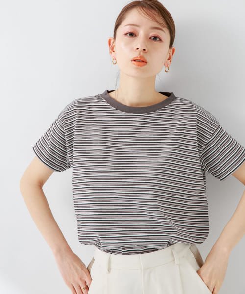 URBAN RESEARCH Sonny Label(アーバンリサーチサニーレーベル)/STAR&STRIPE　MULTI BORDER T－SHIRTS/img10