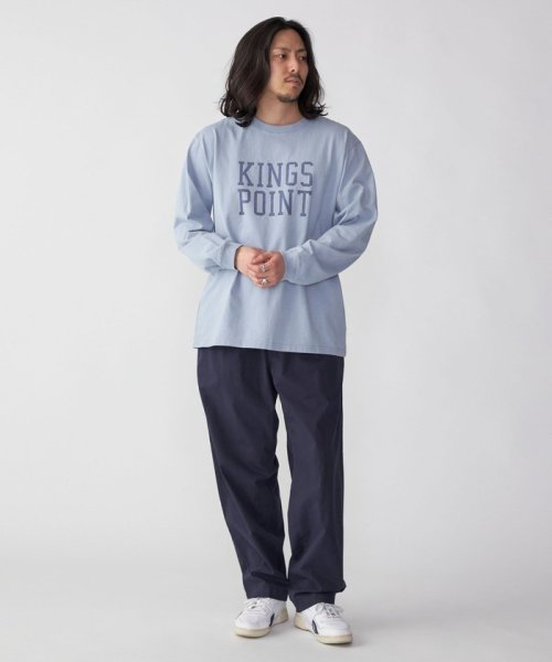 SHIPS MEN(シップス　メン)/KINGS POINT: ロゴ プリント 長袖 Tシャツ/img05