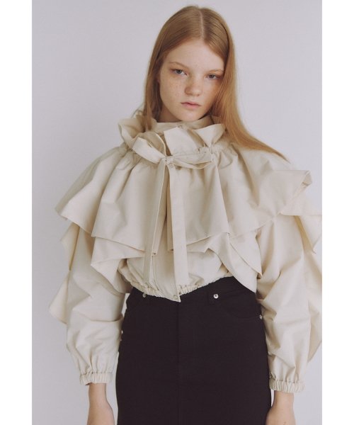 マルチウェイフリルブルゾン 予めご了承ください