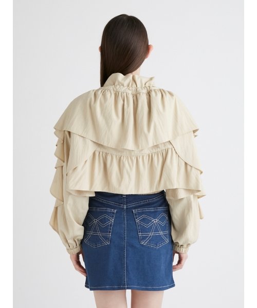 マルチウェイフリルブルゾン 予めご了承ください