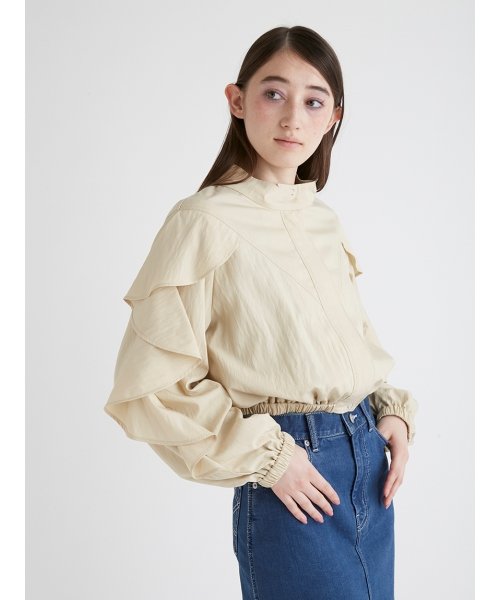 マルチウェイフリルブルゾン 予めご了承ください