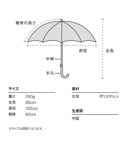 Wpc．(Wpc．)/【Wpc.公式】ビニール傘 フレンチワーズ 60cm ジャンプ傘 レディース 長傘/img06